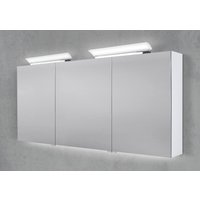 Spiegelschrank 160 cm 2x LED Acryl Aufsatzleuchte doppelseitig verspiegelt Spiegelschrank 160 cm 2x LED Acryl Aufsatzleuchte doppelseitig verspiegelt von Intarbad