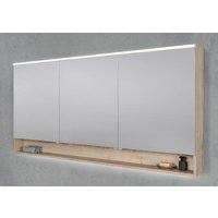 Spiegelschrank 180 cm mit offenem Fach Multilight-LED-Beleuchtung Doppelspiegeltüren Spiegelschrank 180 cm mit offenem Fach Multilight-LED-Beleuchtung Doppelspiegeltüren von Intarbad