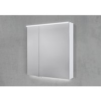Spiegelschrank 70 cm integrierte MULTI Light LED Beleuchtung Doppelspiegeltüren von Intarbad
