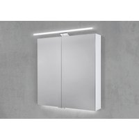 Spiegelschrank 70 cm mit MULTI Light LED Beleuchtung, Doppelspiegeltüren von Intarbad
