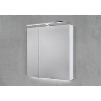 Spiegelschrank 70 cm mit MULTI Light LED Chrom Beleuchtung Doppelspiegeltüren von Intarbad
