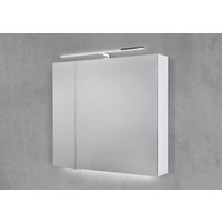 Spiegelschrank 80 cm mit MULTI Light LED Chrom Beleuchtung Doppelspiegeltüren Spiegelschrank 80 cm mit MULTI Light LED Chrom Beleuchtung Doppelspiegeltüren von Intarbad