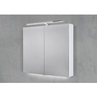 Spiegelschrank 80 cm mit MULTI Light LED Chrom Beleuchtung Doppelspiegeltüren Spiegelschrank 80 cm mit MULTI Light LED Chrom Beleuchtung Doppelspiegeltüren von Intarbad