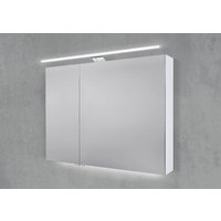 Spiegelschrank 90 cm mit MULTI Light LED Beleuchtung, Doppelspiegeltüren von Intarbad