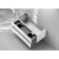 Unterschrank Intarbad Deluxe als Zubehör für Doppelwaschtisch Duravit ME by Starck 130cm von Intarbad