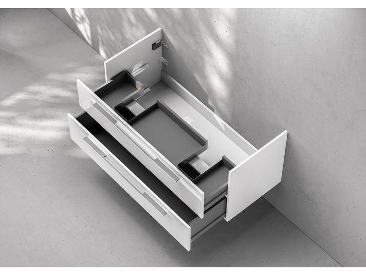 Unterschrank Intarbad Deluxe als Zubehör für Doppelwaschtisch Villeroy & Boch Avento 120cm von Intarbad