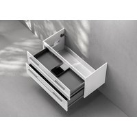 Unterschrank Intarbad Deluxe als Zubehör für Waschtisch Geberit Acanto Compact 90cm von Intarbad