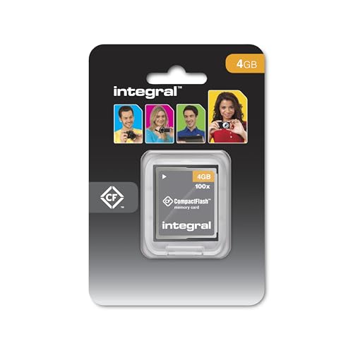 Integral Memory INCF4GV2 CompactFlash 4GB Speicherkarte Integral Memory INCF4GV2 CompactFlash 4GB Speicherkarte von Integral