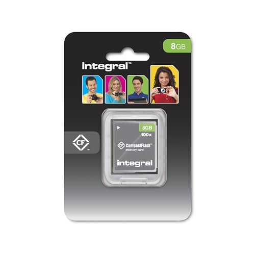 Integral Memory INCF8GV2 CompactFlash 8GB Speicherkarte Integral Memory INCF8GV2 CompactFlash 8GB Speicherkarte von Integral