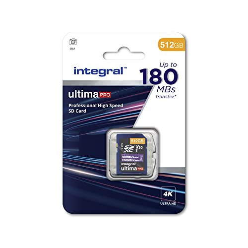 Geheugenkaart Integral SDXC 512GB von Integral