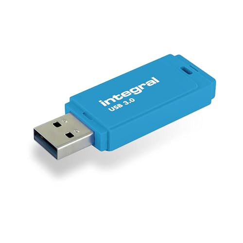 Integral 128GB Neon Blau USB 3.2 Gen 1 Flash-Laufwerk von Integral