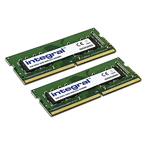 Integral Memory SODIMM Laptop/Notebook PC4-21333 Arbeitsspeicher Green 16GB kit (8GB x2) DDR4-2666 von Integral