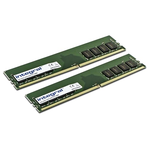 Integral 16OB Kit (2x8GO) DDR4 RAM 2400MHz (oder 2133MHz) SDRAM Desktop/Computer PC4-19200 Arbeitsspeicher von Integral