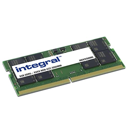 Integral 32GB DDR5 RAM 4800MHz SODIMM Laptop Notebook MacBook Arbeitsspeicher-Modul von Integral