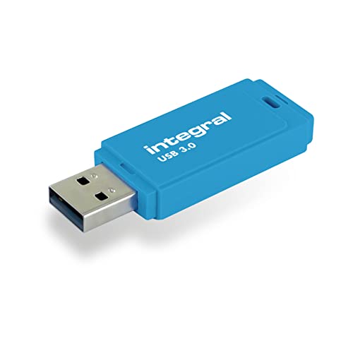 Integral 32GB Neon Blau USB 3.2 Gen 1 Flash-Laufwerk Integral 32GB Neon Blau USB 3.2 Gen 1 Flash-Laufwerk von Integral