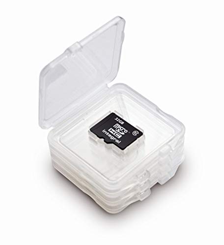 Integral 4 x Micro SD/Micro SDHC/Micro SDXC Kartenhüllen von Integral