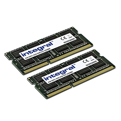 Integral 8GB (2x 4GB) DDR3 RAM 1600MHz SODIMM Laptop Notebook MacBook Arbeitsspeicher-Kit von Integral