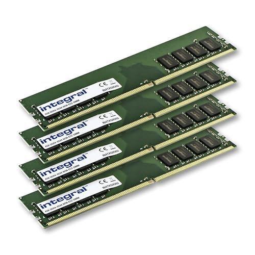 Integral 8GB (4 Pack) DDR4 RAM 3200MHz DIMM PC-Desktop-Arbeitsspeicher-Modul von Integral