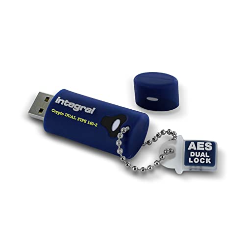 Integral 32GB Crypto-140-2 256-Bit 3.0 USB Stick Verschlüsselt - USB Stick Passwort geschützt - FIPS 197 Zertifiziert, Robustes, dreilagiges, wasserdichtes Design XTS-AES Integral 32GB Crypto-140-2 256-Bit 3.0 USB Stick Verschlüsselt - USB Stick Passwort geschützt - FIPS 197 Zertifiziert, Robustes, dreilagiges, wasserdichtes Design XTS-AES von Integral