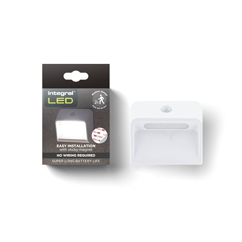 Integral LED SensorLux Warm White Schranklicht mit Bewegungsmelder | Nachtlicht Lichtleiste mit Bewegungsmelder mit Magnetplatte Solide Konstruktion, wiederaufladbar 2200mAh Akku Einfache Installation Integral LED SensorLux Warm White Schranklicht mit Bewegungsmelder | Nachtlicht Lichtleiste mit Bewegungsmelder mit Magnetplatte Solide Konstruktion, wiederaufladbar 2200mAh Akku Einfache Installation von Integral