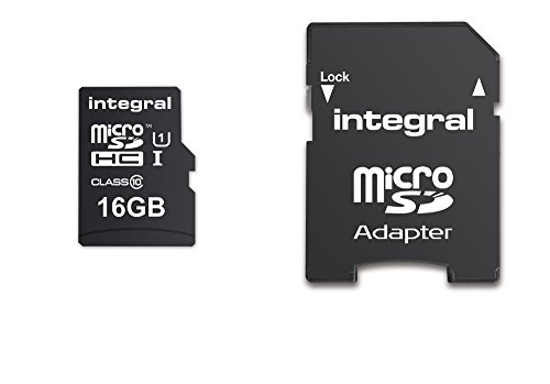 Integral Memory INMSDH16G10-90U1 microSDHC Class 10 UltimaPro UHS-1 16GB Speicherkarte von Integral