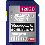Integral SDXC Flash-Speicherkarte UltimaPRO V30 128 GB von Integral