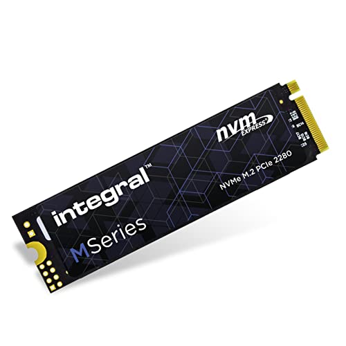 Integral SSD 256GB NVME M.2 2280 PCIe Gen3x4 R-2000MB/s W-1200MB/s TLC M1 Solid State Drive von Integral