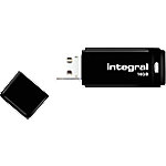 Integral USB 2.0-USB-Stick 16 GB Schwarz von Integral