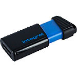 Integral USB 2.0 USB-Stick Pulse 16 GB Schwarz, Blau von Integral