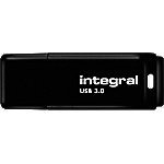 Integral USB 3.0-USB-Stick, 32 GB, Schwarz von Integral