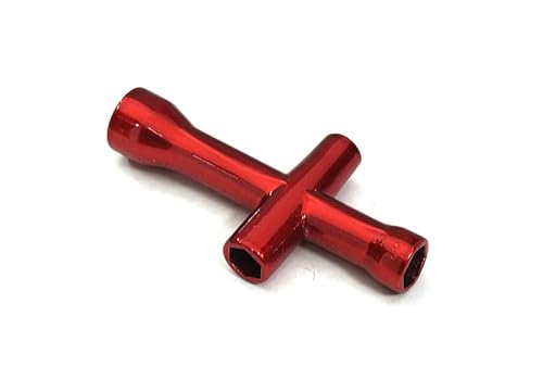 Integy Mini-Sechskant-Steckschlüssel im Taschenformat, 4 mm, 5 mm, 5,5 mm und 7 mm von Integy
