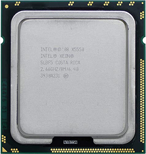 INTEL XEON X5550 2660MHz 8MB LGA1366 6.4GT/sec FC-LGA8 QPI boxed CPU w/o Cooler von Intel