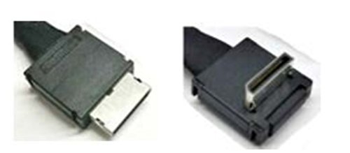 Intel Cable SFF-8611 straight to right angle 450mm von Intel