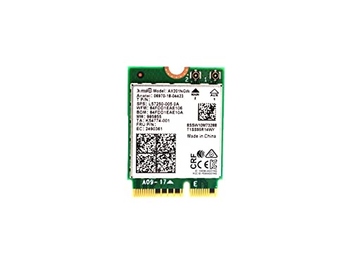 Intel Ax201.Ngwg.Nv NIC Wi-Fi 6 Ax201 2230 2X2 Kein Vpro-Netzwerkadapter Intel Ax201.Ngwg.Nv NIC Wi-Fi 6 Ax201 2230 2X2 Kein Vpro-Netzwerkadapter von Intel