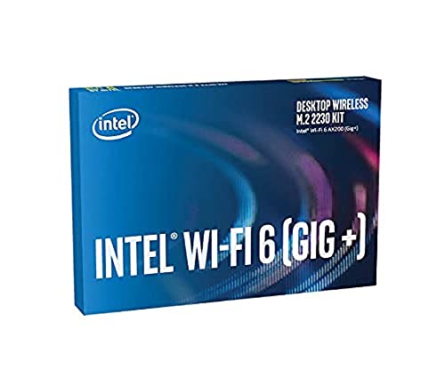 Intel Compatible Wi-Fi 6 AX200 Desktop Kit, WLAN + Bluetooth 5.2 Adapter - M.2/A-E-Key von Intel