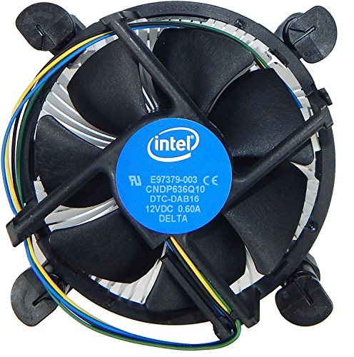 Intel E97379-003 Computerkühlsystem Prozessor Luftkühler Aluminium, Schwarz von Intel