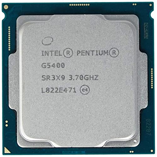Intel Pentium G5400 Dual-core (2 Core) 3.70 GHz Processor - Socket H4 LGA-1151 OEM Tray von Intel