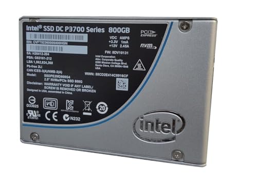 Intel SSDPE2MD800G401 interner Solid State Drive 800GB schwarz Intel SSDPE2MD800G401 interner Solid State Drive 800GB schwarz von Intel