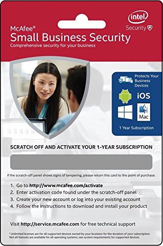 Intel bkcmssb1yreng MCAFEE Small Business Sicherheit bei von Intel
