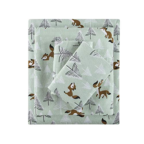 Intelligent Design Bettwäsche-Set Casual Twin XL Size Seafoam Füchse von Intelligent Design