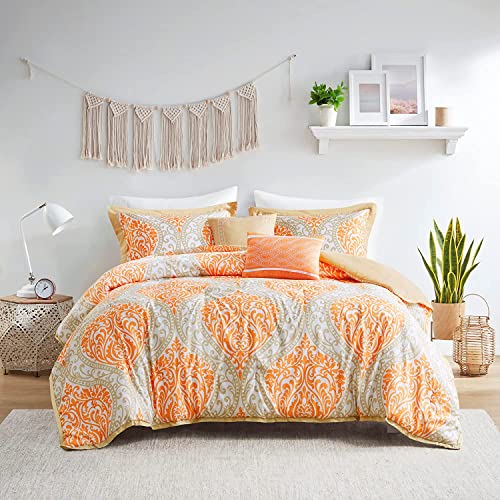 Intelligent Design Senna 100% Polyester, Pfirsichhaut-Druck, 5-teiliges Set von Intelligent Design