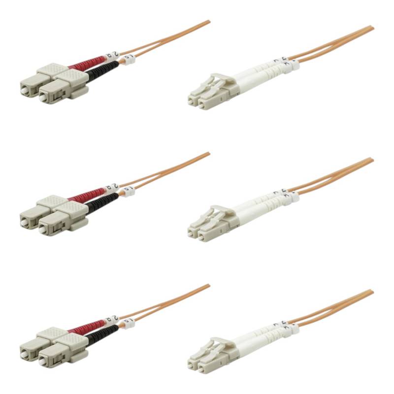 3 Stück Intellinet 470353 Glasfaser Lwl Anschlusskabel 1x Lc  & 1x 3 Stück B-Ware von Intellinet