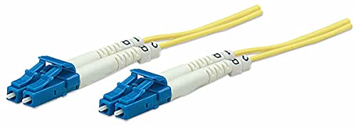 INTELLINET LWL Kabel LC/LC OS2 5m gelb 9/125um Duplex Singlemode von Intellinet