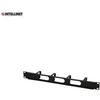 Intelligenter Rack-Kabelorganizer 19" 1HE 4x48mm, schwarz von Intellinet