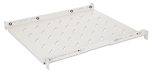 Intellinet 19" Fachboden Variable Schienen 750mm tief grau von Intellinet