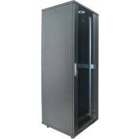 Intellinet 19  Netzwerkschrank Basic Line 32 HE 1588x600x800mm Flatp Traglast 600kg schwarz 19 Zol von Intellinet