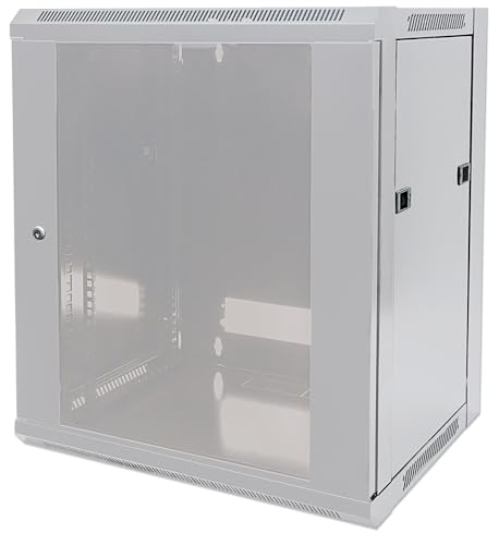 Intellinet 19" Wandverteiler 15HE 77x57x45 Flatpack grau 711944 von Intellinet