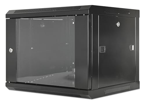 Intellinet 19" Wandverteiler 6HE 37x60x45 montiert schwarz 711739 von Intellinet