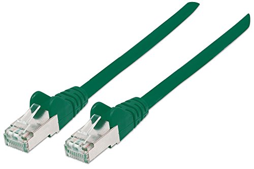 Intellinet 350686 Netzwerkkabel Cat6A SFTP 100% Kupfer RJ-45 Stecker/RJ-45 Stecker, 30 m grün von Intellinet