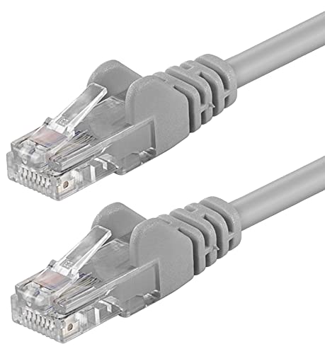 Intellinet 50 m RJ45 Cat 5e Netzwerkkabel Cat5e U/UTP (UTP) grau – Netzwerkkabel (50 m, Cat5e, U/UTP (UTP), RJ-45, RJ-45, grau) von Intellinet